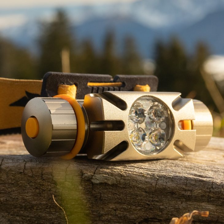 Nouvelle lampe frontale Piom+2